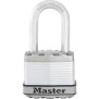 Cadenas Haute Sécurité - MASTER LOCK - M1EURDLFCC - A Clé - Acier Laminé - Extérieur - Anse M