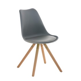 Chaise ronde Pegleg naturel