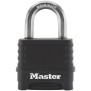 Master Lock Cadenas a combinaison Excell Zinc 57 mm Noir M178EURD