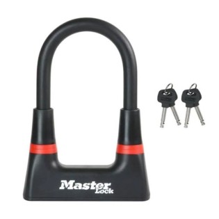 Antivol en U MASTER LOCK - Mini U - Acier cémenté - Protection contre crochetage - Vélo loisir