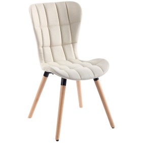 Chaise Odda tissu naturel