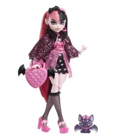 Poupée Monster High - Draculaura avec chauve-souris de compagnie