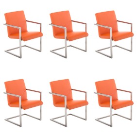 Lot de 6 chaises visiteurs Java