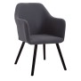 Chaise Picard V2 tissu café