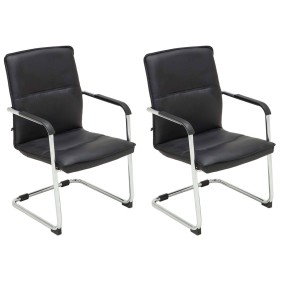 Lot de 2 chaises visiteur Seattle