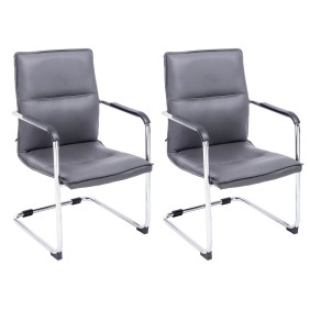 Lot de 2 chaises visiteur Seattle