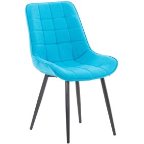 Chaise de salle à manger en tissu Gigi