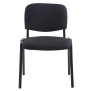 Lot de 4 chaises XL Ken tissu