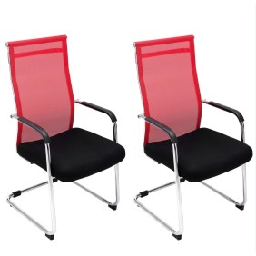 Lot de 2 chaises visiteurs Brenda