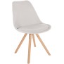 Chaise Sofia en tissu ronde