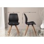 Lot de 2 chaises Luna en plastique