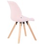 Lot de 2 chaises Luna velours