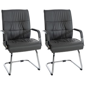 Lot de 2 chaises visiteurs Sievert