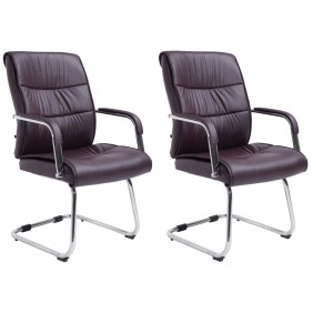 Lot de 2 chaises visiteurs Sievert