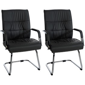 Lot de 2 chaises visiteurs Sievert