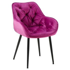 Chaise Tanna velours