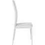 Lot de 6 chaises de salle à manger Savino simili cuir