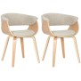 Lot de 2 chaises Bruce en tissu