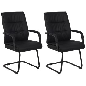 Lot de 2 chaises visiteurs Sievert