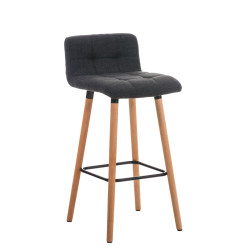 Tabouret de bar en tissu...