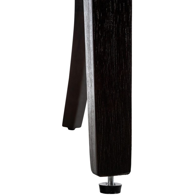 Chaise de salle à manger Aberdeen, velours, vert foncé antique