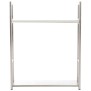 Porte-bûches de chauffage Neige 100x80x25