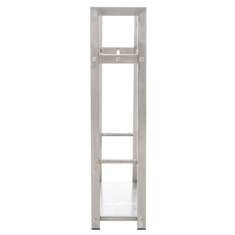 Porte-bûches de chauffage Neige 100x80x25