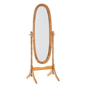 Miroir sur pied ovale Cora