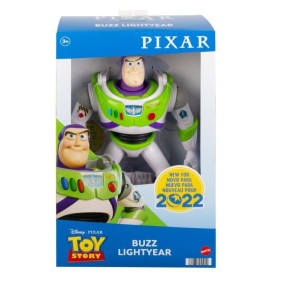 Figurine Buzz l'éclair articulé de 25cm - MATTEL - Disney Pixar Toy Story - Garantie 2 ans - Mixte