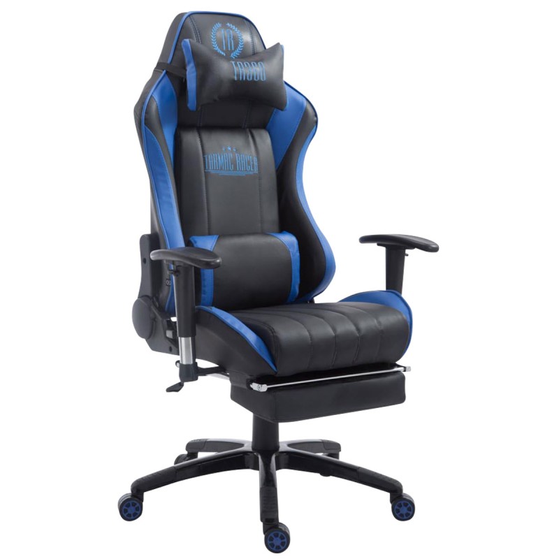 Fauteuil gamer Racing Shift avec repose-pieds