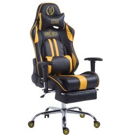 Fauteuil gamer Racing Limit avec repose-pieds