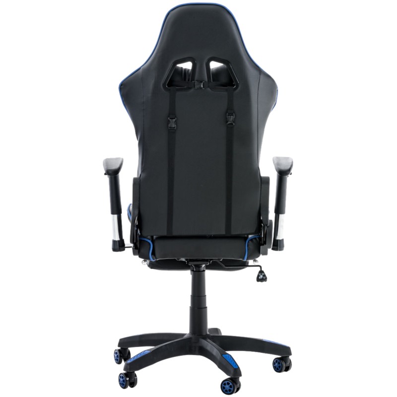 Fauteuil gamer Racing Turbo avec repose-pieds