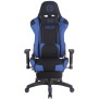 Fauteuil gamer Racing tissu Turbo avec repose-pieds