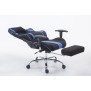 Fauteuil gamer Racing Limit V2 en tissu avec repose-pieds