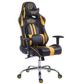 Fauteuil gamer Racing Limit V2 en cuir artificiel sans repose-pieds