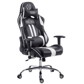 Fauteuil gamer Racing Limit V2 en cuir artificiel sans repose-pieds