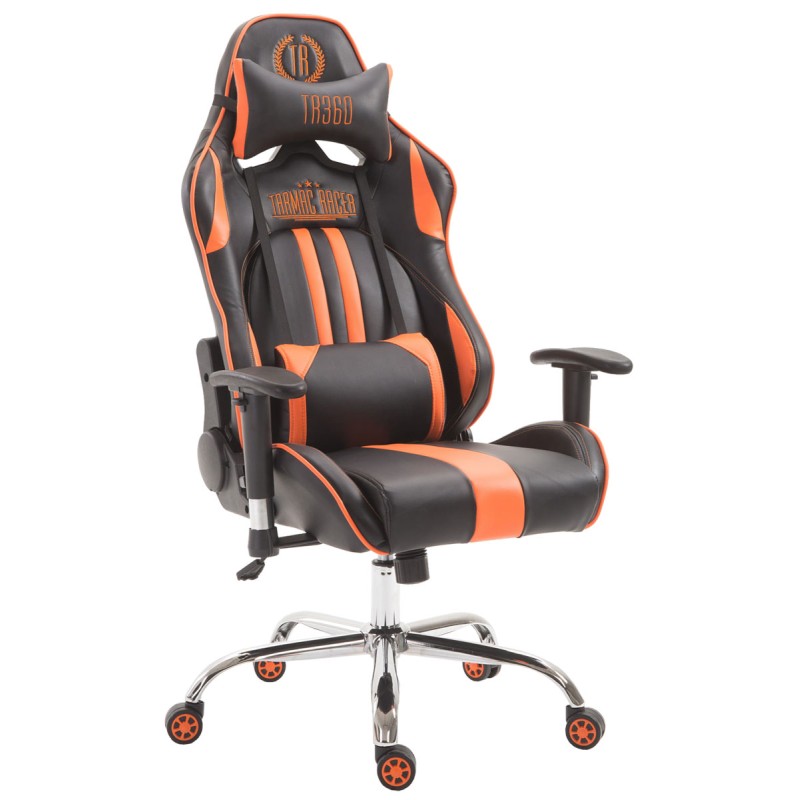 Fauteuil gamer Racing Limit V2 en cuir artificiel sans repose-pieds