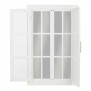 Miroir mural Alexandra House Living Argenté Bambou Bois MDF 5 x 118 x 73 cm