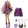 Monster High - Clawdeen Wolf avec animal de compagnie - Poupée - 4 ans et + - MONSTER HIGH - HHK52 - POUPEE MANNEQUIN MONSTER HI