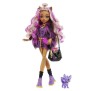 Monster High - Clawdeen Wolf avec animal de compagnie - Poupée - 4 ans et + - MONSTER HIGH - HHK52 - POUPEE MANNEQUIN MONSTER HI