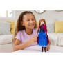 Poupée mannequin Disney - Mattel - Poupee Anna 1 - Tenue de voyage bleue et violette