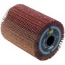 Brosse a lamelles abrasives Ш80mm - L 100mm pour poncer