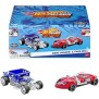 HOT WHEELS pack de 2 pull backs speeders, mini véhicules HPR91 - modele aléatoire