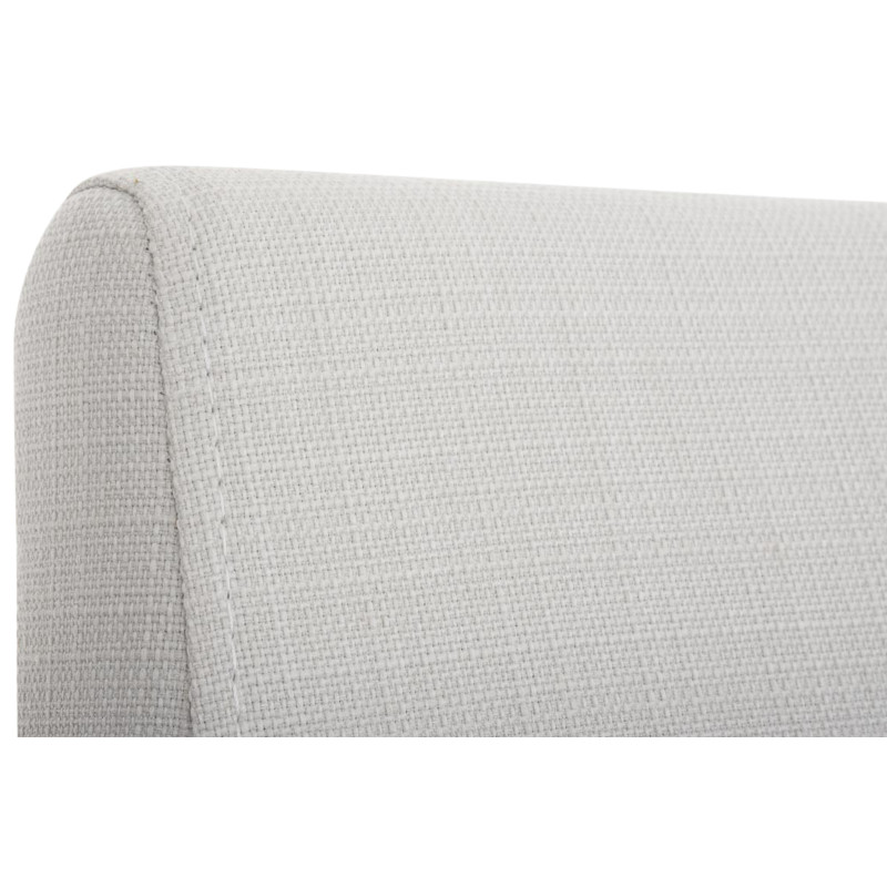 Ensemble de 2 chaises de salle à manger Belfort, tissu blanc