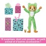 Barbie - Cutie Reveal - Poupée sur le theme des costumes, chiot grenouille