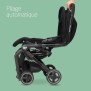 MAXI-COSI Poussette canne ultra compacte Lara 2, 0-4 ans, 0-22 kg, pliage automatique, 3 positions d'inclinaison, Essential Blac