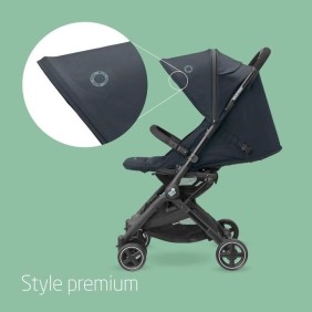 MAXI-COSI Poussette canne ultra compacte Lara 2, de la naissance a 4 ans, jusqu'a 22 kg, pliage facile, Essential Graphite