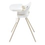 MAXI-COSI Moa Chaise haute bébé évolutive 8 en 1, Chaise haute/Réhausseur/Tabouret/Bureau, De 6 mois a 5 ans, Beyond White2 Eco