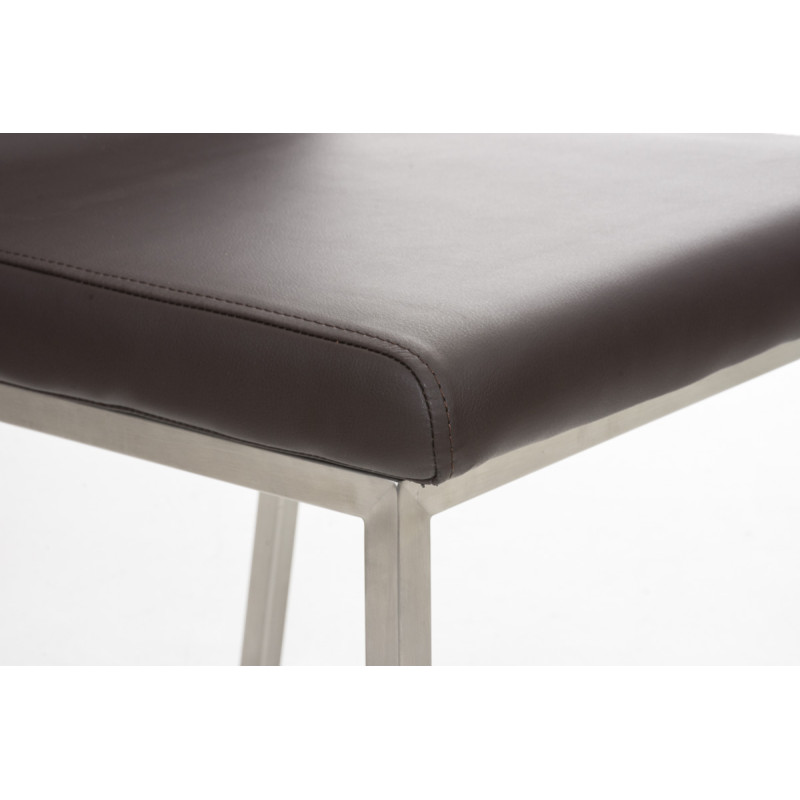 Chaise de salle à manger marron Colmar