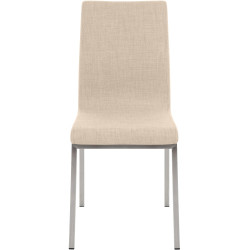 Chaise de salle à manger Colmar, tissu crème